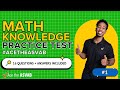 ASVAB Math Knowledge Practice Test for 2026