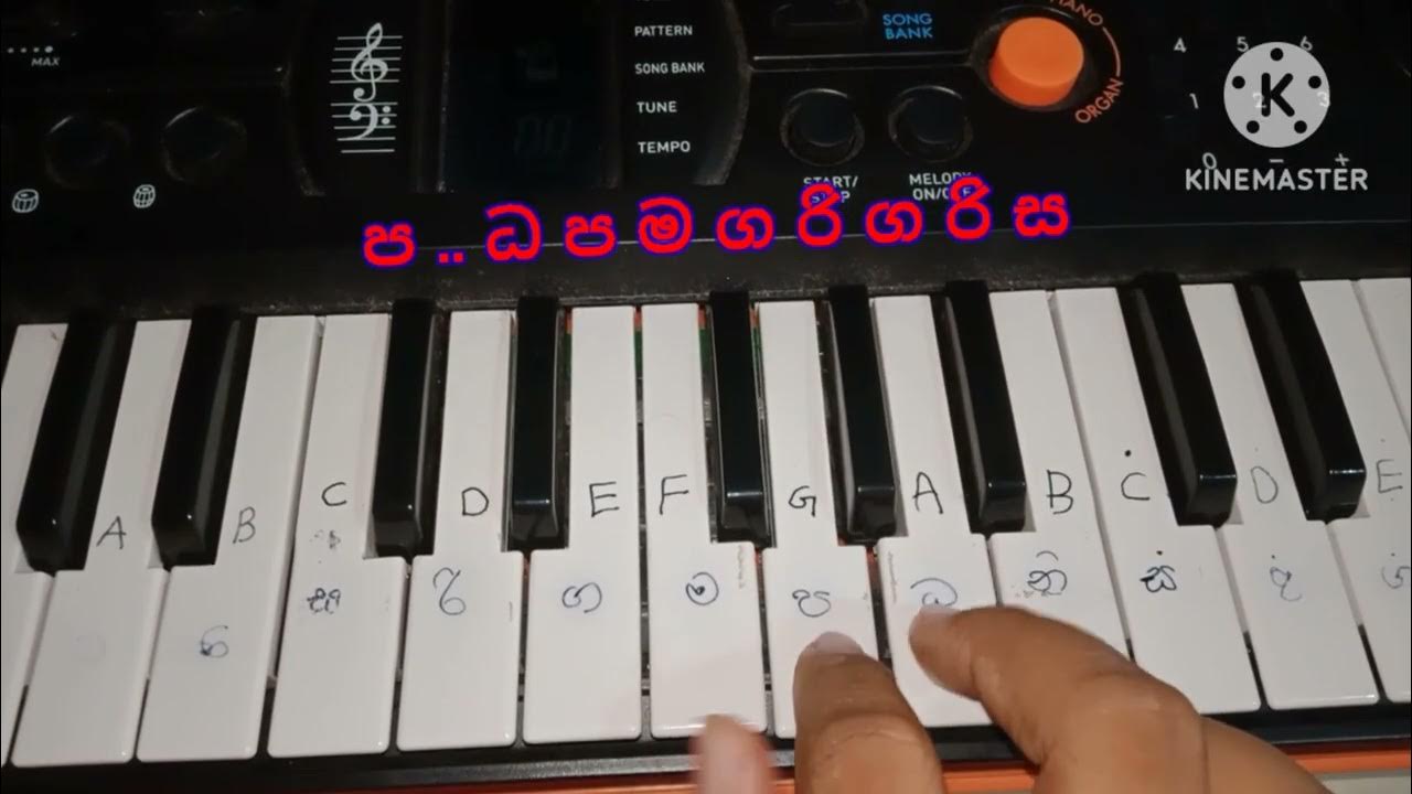 Teri Meri keyboard notation in sinhala YouTube