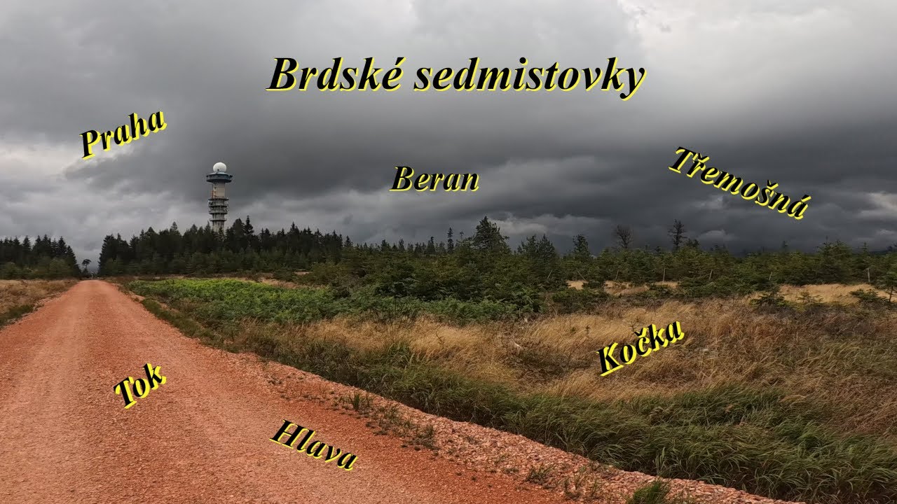 Brdské sedmistovky. Honil jsem se z bouřkou.