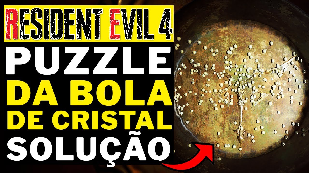 RESIDENT EVIL 4 REMAKE - PUZZLE DA BOLA DE CRISTAL!! SOLUÇÃO