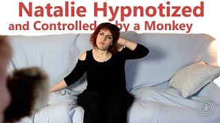 Natalie Hypnotized and Controlled by a Monkey