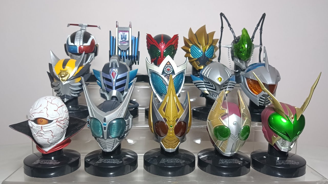 RIDER MASK COLLECTION VOL.10 - YouTube