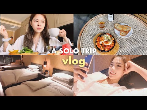 A SOLO TRAVEL VLOG in Kuala Lumpur 🇲🇾｜Malaysia (hotels, buffet, shopping, cafe hopping) ｜ 一个人的独处小旅行🤎