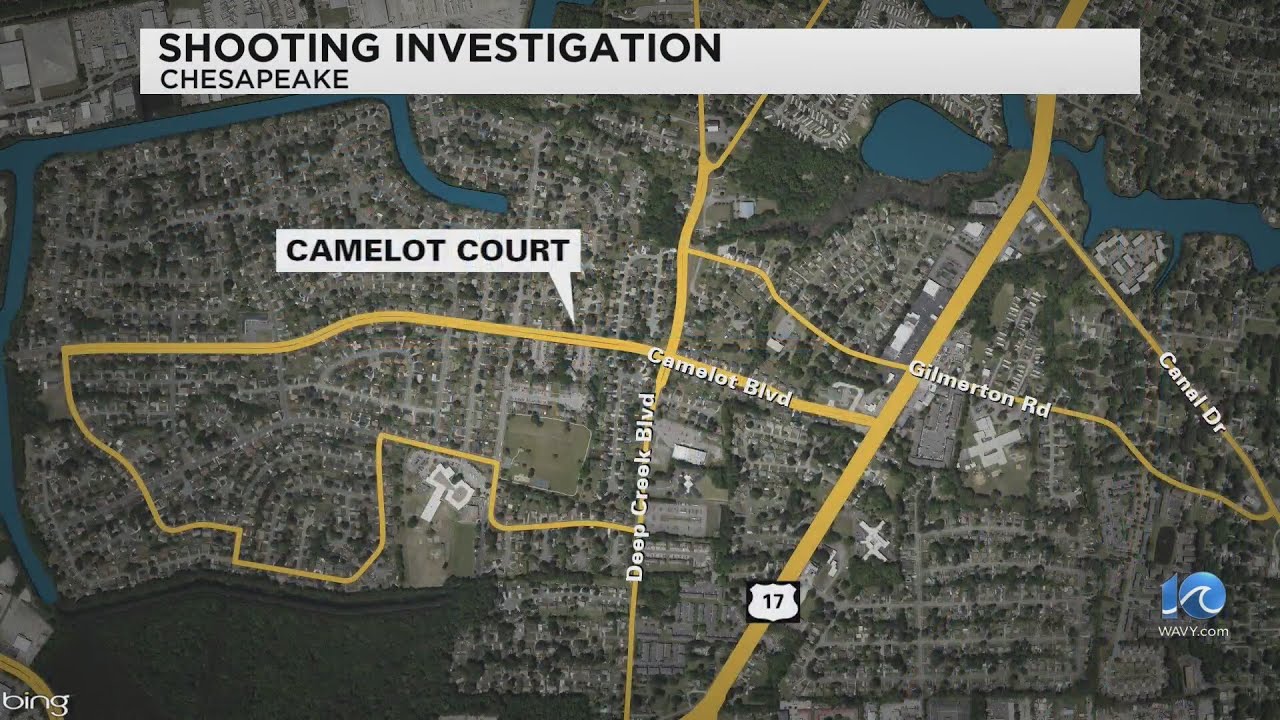 Police: 1 shot on Camelot Ct. in Chesapeake