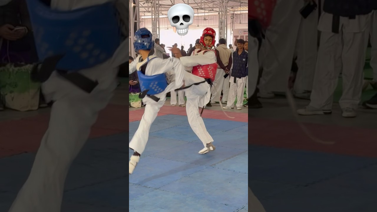 Taekwondo back kick tutorial 😱