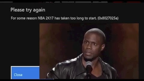 NBA2K17 TIPS - HOW TO LOAD 2K17 WHEN IT TAKES TOO LONG TO START!! (QUICK FIX)