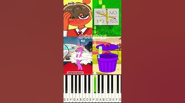 Sprunki x KPDH Huntrix x 99 Nights in the Forest Complete Edition @Opilasokewt - Piano Tutorial