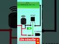 How to make a fire🔥 alarm system with use IR sensor and bc547 transistor #electronics #IR sensor 👍