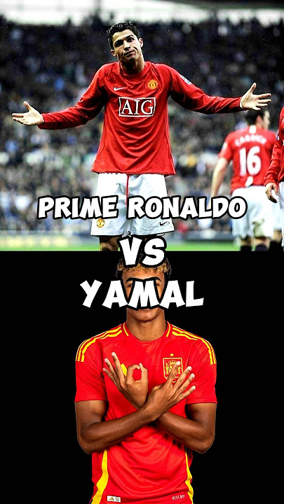 Prime Ronaldo vs lamine yamal🤯#shorts
