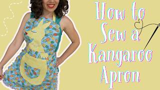 Sew a Full Apron - Free Pattern - Kangaroo Design