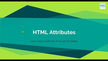 HTML Attributes in Urdu Hindi