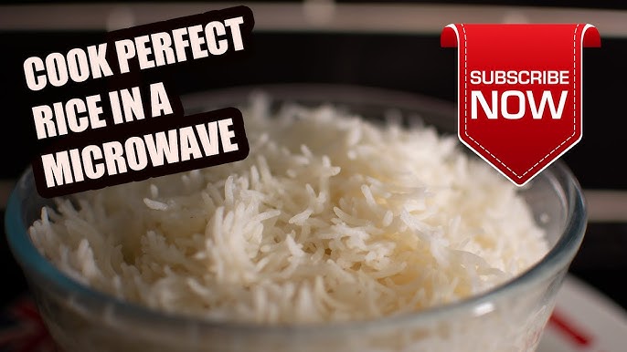 How to cook rice in the microwave, perfect every time