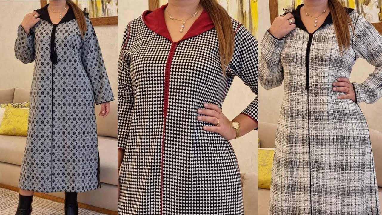 أخر تشكيلة ف جلابة البرد 2023 تشكيلة كتحمق وحده نفسك في اخرى 😍😍jellaba hiver2023