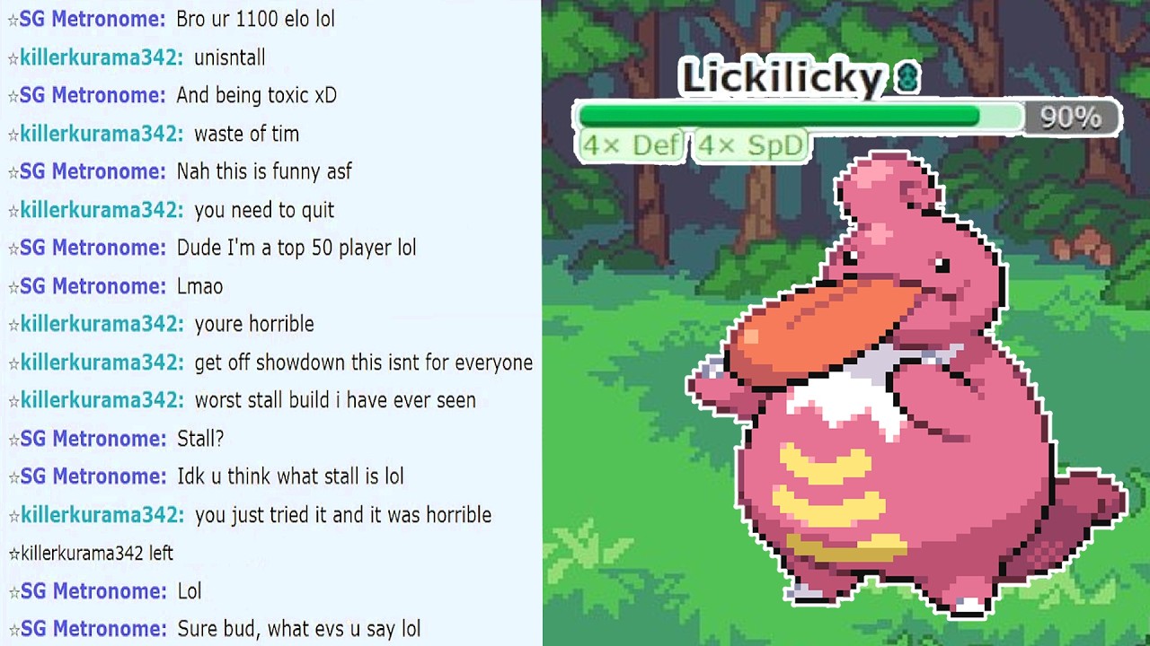 Statistically Most Useless Team induces RAGE on Showdown