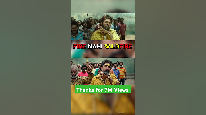 FIRE NAHI❌WILD FIRE HAI✅🔥 | ALLU ARJUN | PUSHPA 2 THE RULE #pushpa2therule #alluarjun #mdjblog