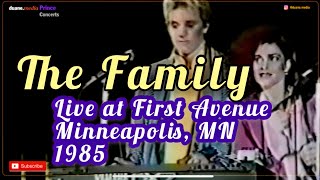 Prince Concert 08 (video) | The Family | Live at First Avenue, Minneapolis (1985)