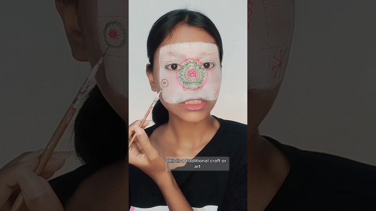 Nakshi Kantha Makeup 🪡