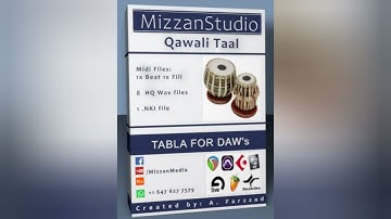 Tabla VST Plugin Qawali Taal  - Tabla Samples #vst #Tabla