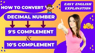 2.6. 9s and 10s complement |10s complement | 9s complement |9s & 10s| Sai Suriyas Academy|English