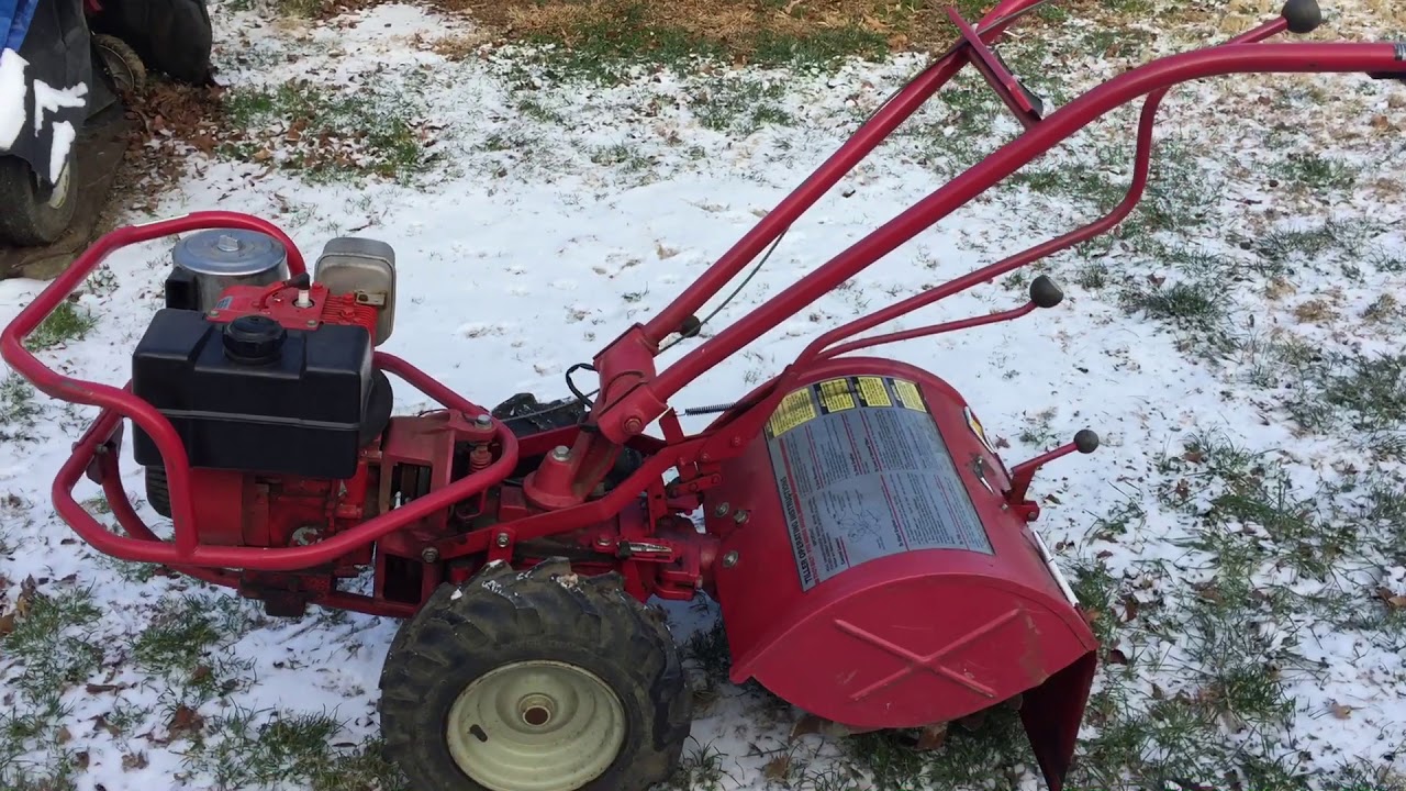 Troy-Bilt Tiller - YouTube