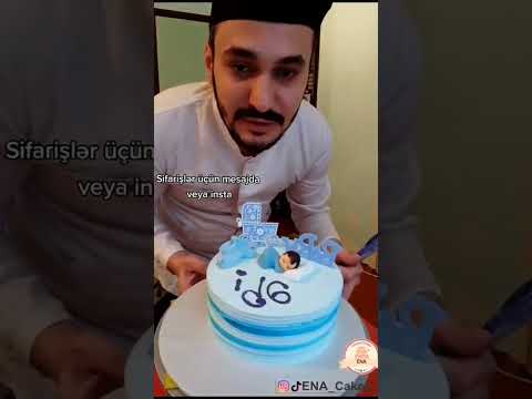 40 Günlük Oğlan uşağı üçün Tort / Cake