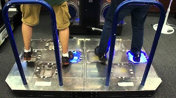 A DDR Cabinet with 80 Watts of LED Upgrades