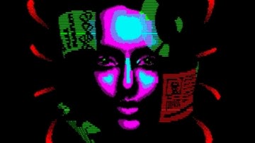 ZX Spectrum 128k: "Crazy" (RF artifact color recording) Demo (2019)