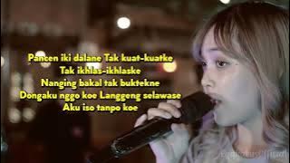 Putri Kristya - Iso Tanpo Kowe Lyrics