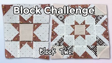 Riley Blake Block Challenge 2021 Block Two