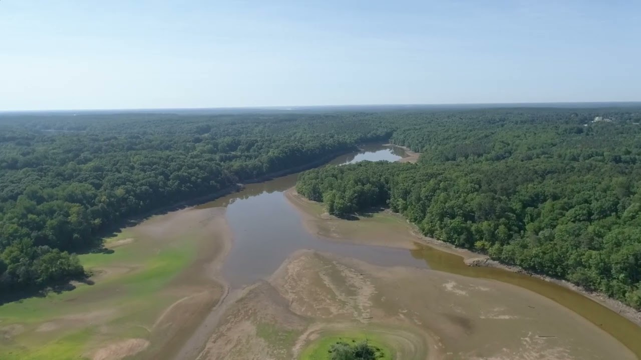 Lake Michie Low Water