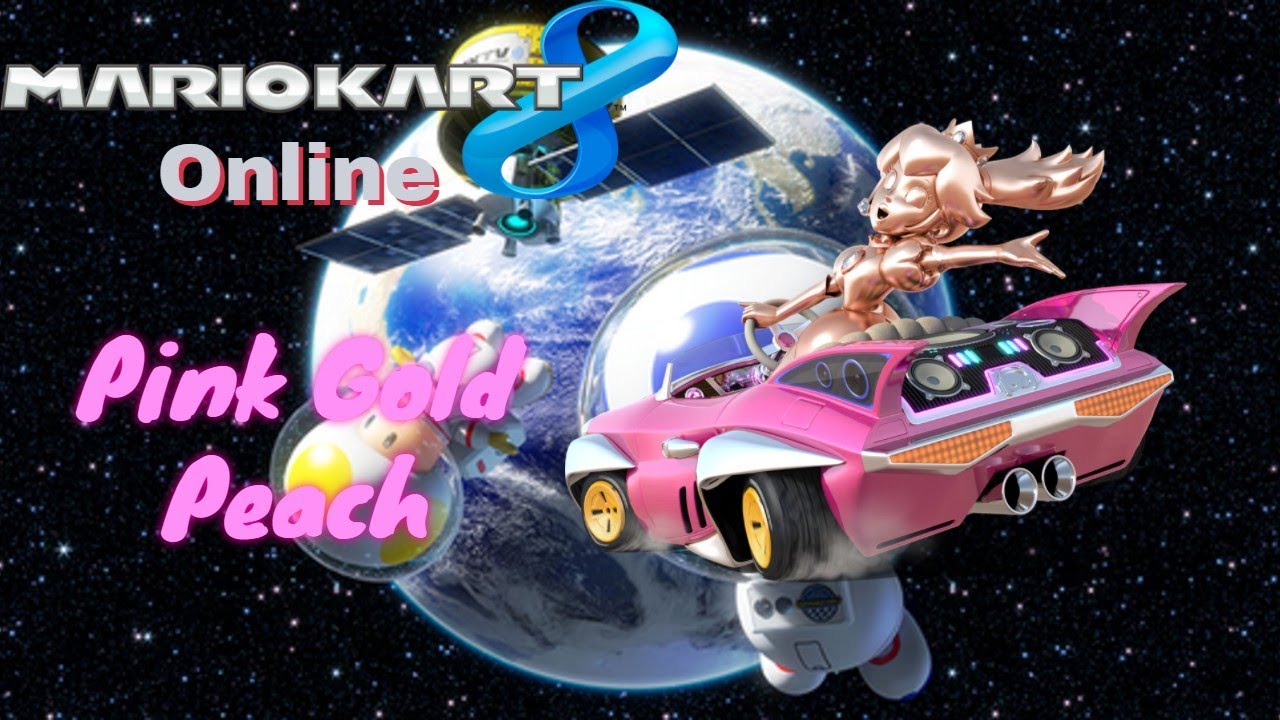 Mario Kart 8 Online Races Episode 18 Pink Gold Peach YouTube