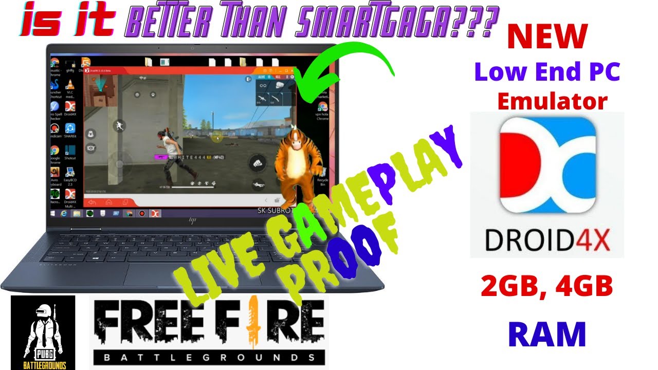 How To Install Free Fire 4GB RAM Low End PC Laptop. 