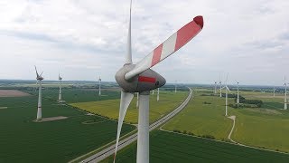 Wind farm Altentreptow / Enercon E126/EP8 wind turbines