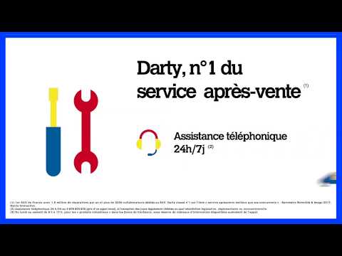 Darty n°1 du service après-vente