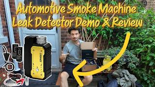 Weweal Automotive Smoke Machine Demo and Review Weweal Automotive Smoke Machine Demo and Review