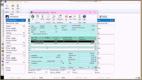 The All in One View in Microsoft Dynamics GP