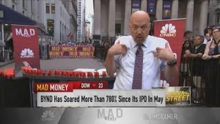 Beyond Meat's stock must come down before I can call it a buy, Jim Cramer says