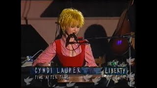 Cyndi Lauper - Time After Time | True Colors (World Liberty Concert, 1995)