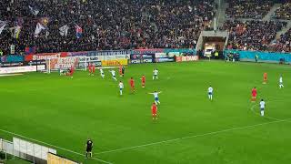 Gol Enes Sali ⚽ FCSB 2-1 Farul Constanța I Din Tribună