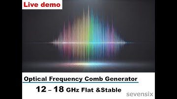 Optical Frequency Comb Generator 12-18 GHz Flat and Stable