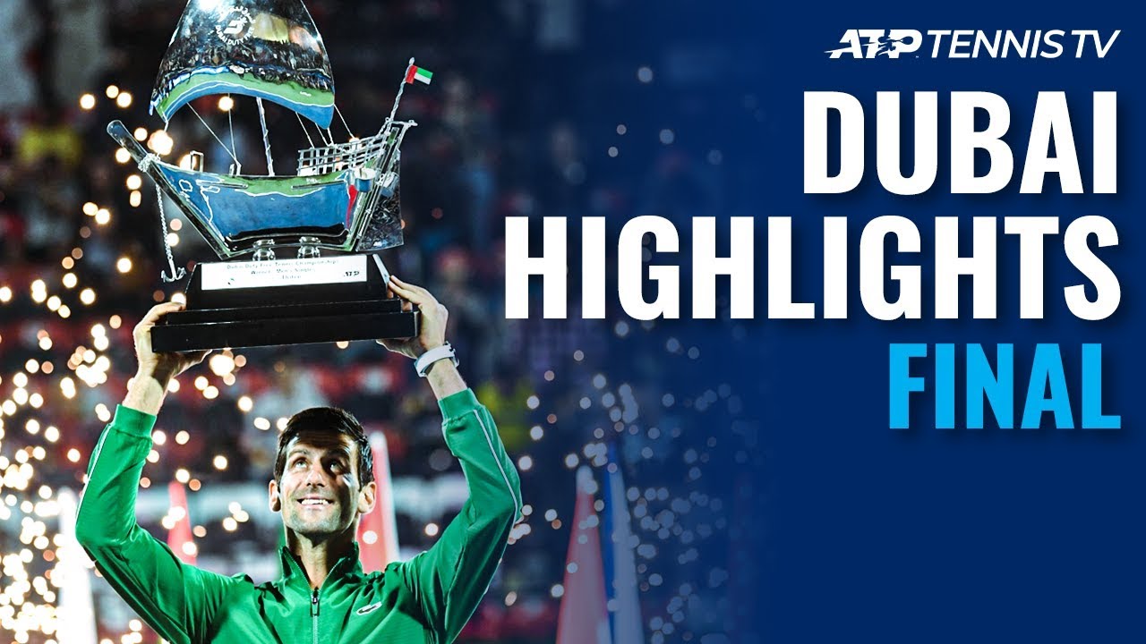 Djokovic captures a fifth Dubai title | Dubai 2020 Final Highlights