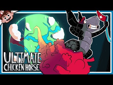A GOD Among NOOBS! | Ultimate Chicken Horse (Kryoz, Vikkstar, Zerkaa, & Chilled)