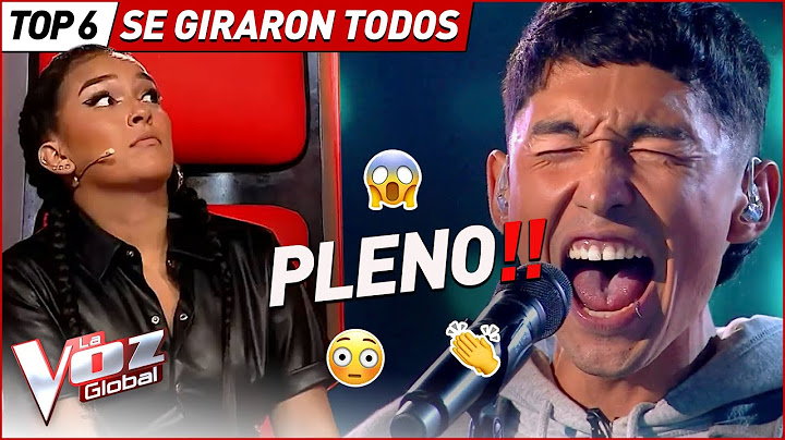 Logran GIRAR a todos los COACHES en La Voz