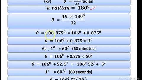 Conversion of Radian into Sexagesimal system | 1st Year Math | Chapter #9
