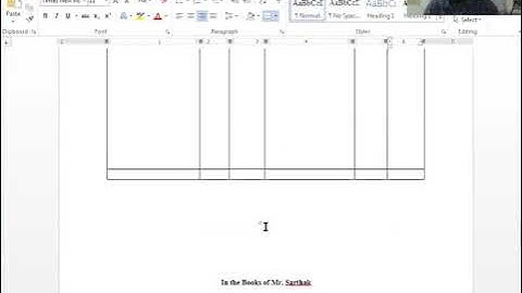 Single Entry System ( Accounts from Incomplete Records) - Conversion Method - Problem -2 (Part -1)