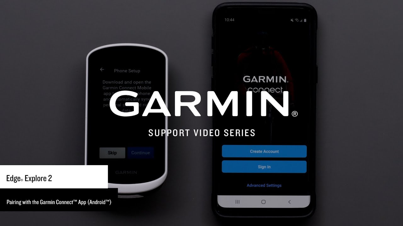 Support: Pairing an Edge® 2 with Connect™ App (Android™) - YouTube