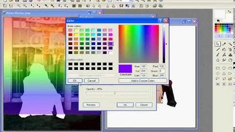 Photofiltre Tutorial | Gradient Background