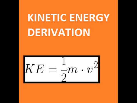 kinetic energy formula kinetic energy formula