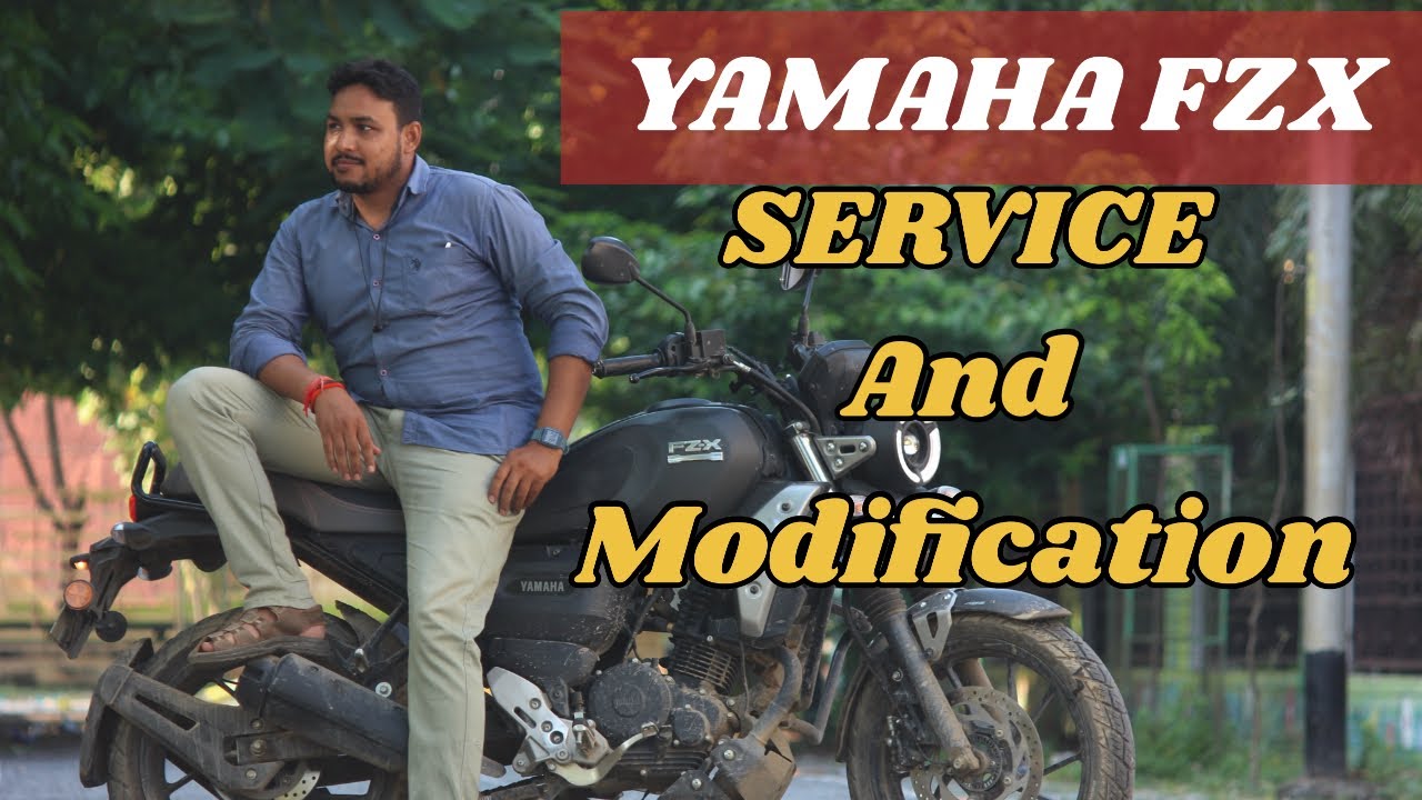Yamaha FZX service and Modifications cost🥳? Rajiv Biker Varanasi.
