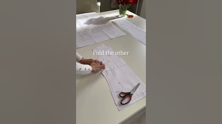 How to Cut Darts on Paper Patterns | Sewing tips and tricks